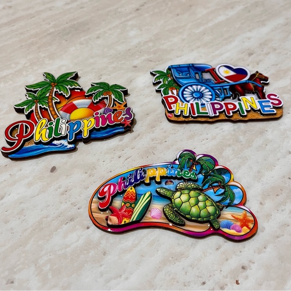 Philippine Souvenir Fridge Magnet Set of 3 New in Package - Picture 3 of 11